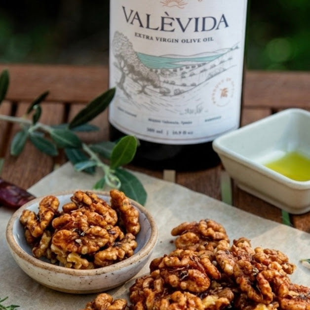 Herbed Smoked Paprika Roasted Walnuts