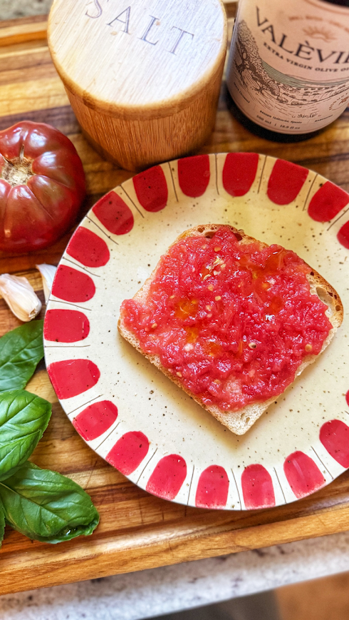 pan con tomate