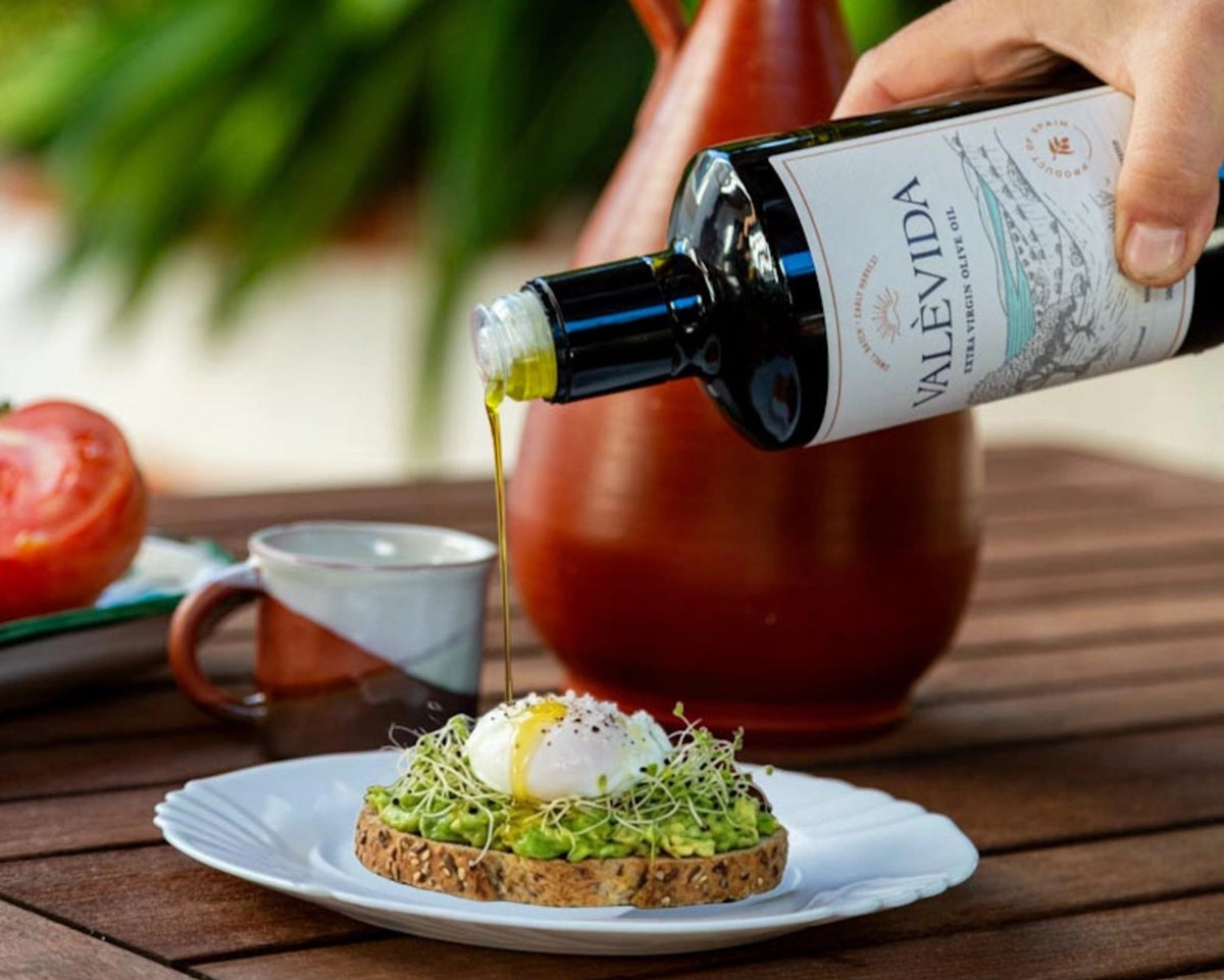 Valèvida 2025 harvest extra virgin olive oil bottle, single-origin Grossal from València