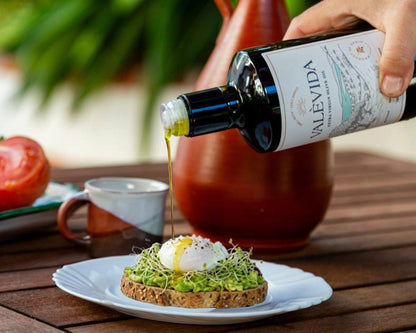 Valèvida 2025 harvest extra virgin olive oil bottle, single-origin Grossal from València